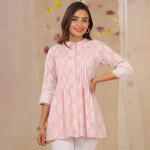 Women Neck Printed Tunic