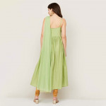 Women Embroidered A-Line Kurta and Dupatta